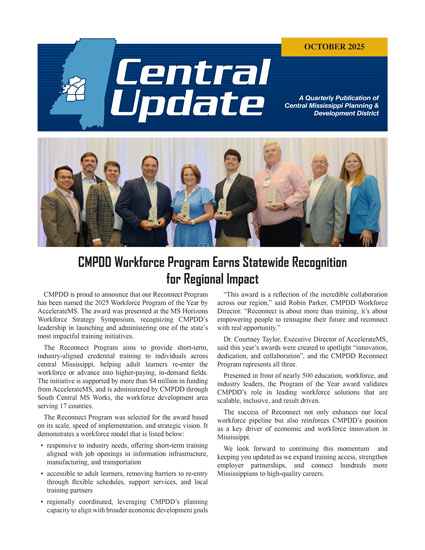 Central Update: October 2025