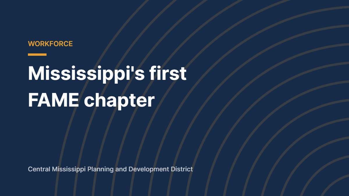 Mississippi's first FAME chapter